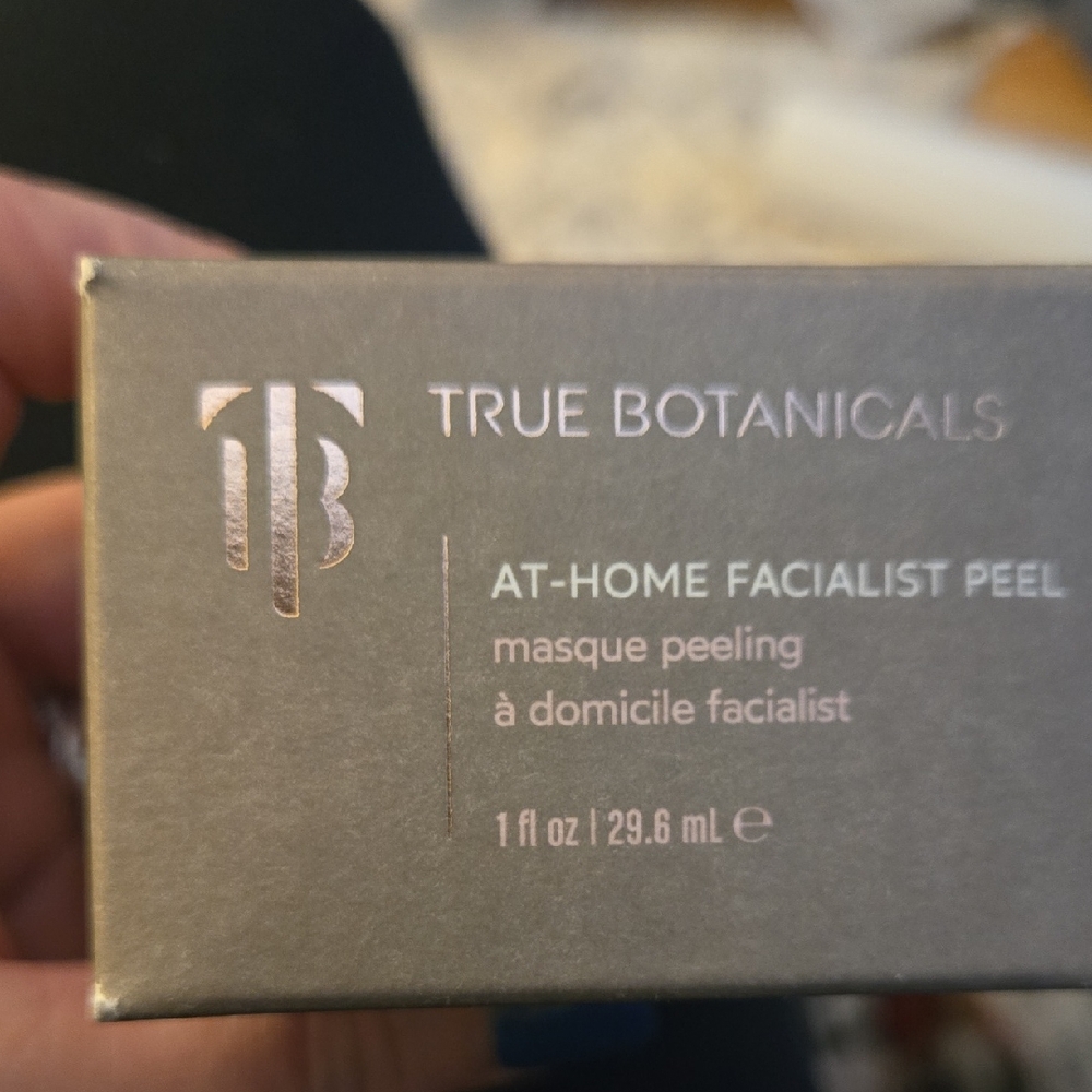 TRUE BOTANICALS At-Home Facialist Peel NIB